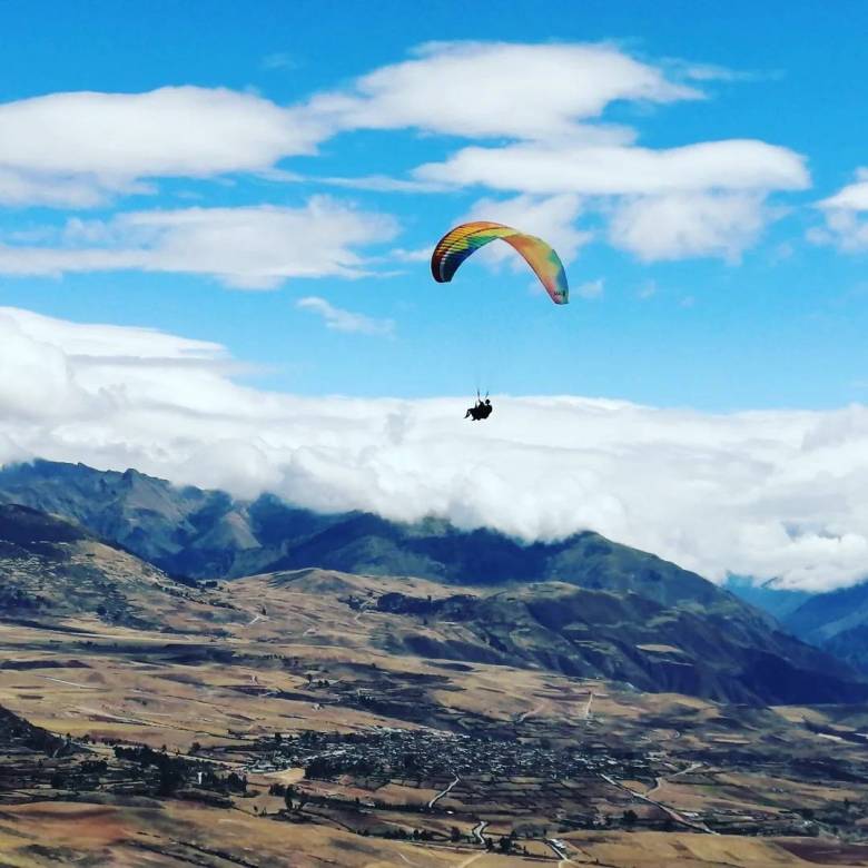 Paragliding In The Sacred Valley Of The Incas (Full Day)